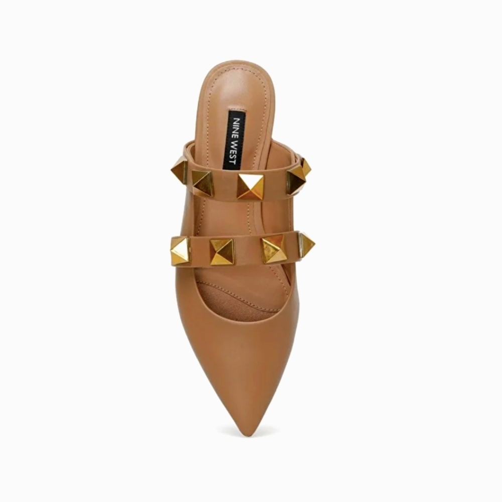 Nine West studded flats